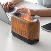 Essential Oil Diffuser with Flame Light, Upgraded Super Quiet Diffusers for Aromatherapy Essential Oils Mist Humidifiers