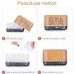 Essential Oil Diffuser with Flame Light, Upgraded Super Quiet Diffusers for Aromatherapy Essential Oils Mist Humidifiers