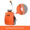 Backpack Weed Sprayer Electric Battery Powered Garden Lawn Pump Spraying Portable Lithium 16L