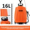 Garden Weed Sprayer Trolley Backpack Electric Battery Powered Lawn Pump Spraying Portable Lithium 16L