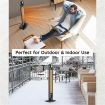 Maxkon 2000W Carbon Fibre Infrared Heater Instant Heat Freestanding Outdoor Patio with Remote Control