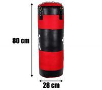 Brand New High Quality Red and Black Boxing Punching Bag - 80cm