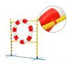 Portable Dog Jump Ring Agility Training Hoop Puppy Interactive Toys Exercise Equipment