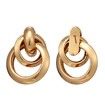 Simple Design Brand Round Geometric Dangle Earrings Charm