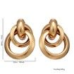 Simple Design Brand Round Geometric Dangle Earrings Charm