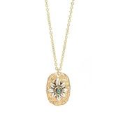 Sunflower Pendant Necklace For Women