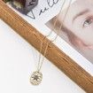 Sunflower Pendant Necklace For Women