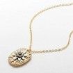 Sunflower Pendant Necklace For Women