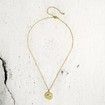 Color Coin Eye Pendant Necklaces