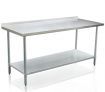 Kitchen Prep Table Cater Work Bench Table Stainless Steel W/Adjustable Feet 1524mmx610mm