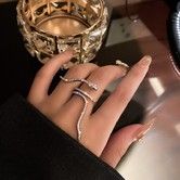 Snake Shape Personality Women Rings