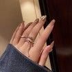 Snake Shape Personality Women Rings