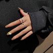 Snake Shape Personality Women Rings
