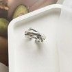 Sterling Silver Multilayer Smooth Rings