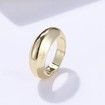 16K Ring Temperament Minimalist Punk Ring