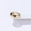 16K Ring Temperament Minimalist Punk Ring