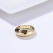 16K Ring Temperament Minimalist Punk Ring