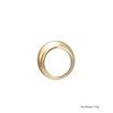 16K Ring Temperament Minimalist Punk Ring