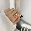 Elegant Simple Pearl Round Ring