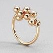 Cute Bead Pendant Finger Ring Adjustable Size