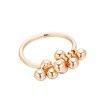 Cute Bead Pendant Finger Ring Adjustable Size