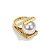 Morden Bold Statement Large Pearl Ring