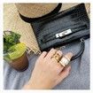 Morden Bold Statement Large Pearl Ring