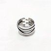 Sterling Silver Irregular Geometric Rings