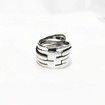 Sterling Silver Irregular Geometric Rings