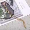 Mood Tracker Gold Trendy Geometric Bracelets