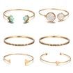Open Bangle Bracelet Set