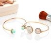 Open Bangle Bracelet Set