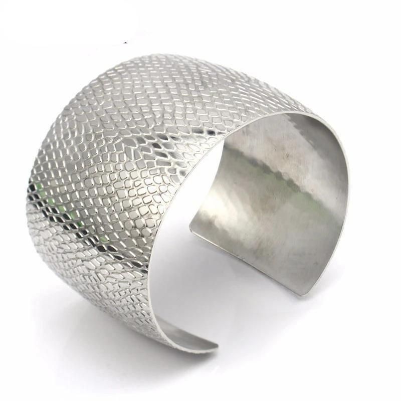 Wide Arm Cuff Bracelets Open Bangle