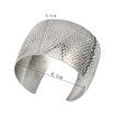 Wide Arm Cuff Bracelets Open Bangle