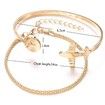 Fashion Diameter 65mm Bracelets Bangles With Earth Plane