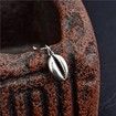 Sterling silver S retro shell pendant fashion bracelet