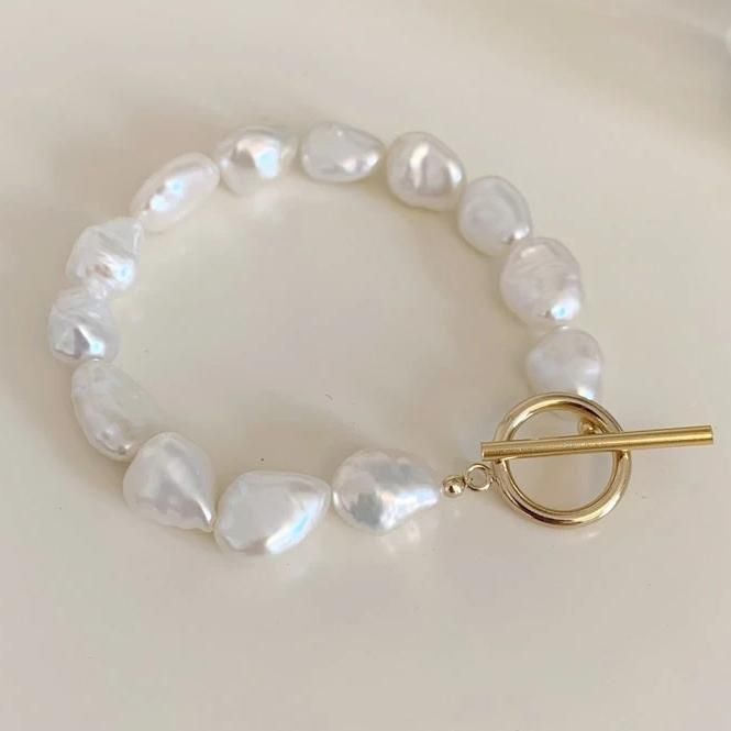 Freshwater Baroque Pearl Bracelet