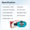 VR Headset for Nintendo Switch OLED Virtual Reality Glasses Movies 3D Googles Gaming Accessories Adjustable HD Lenses Strap