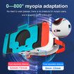 VR Headset for Nintendo Switch OLED Virtual Reality Glasses Movies 3D Googles Gaming Accessories Adjustable HD Lenses Strap