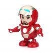 Iron Man Avenger Steel Machine Man Dancing LED Light Electric Music Toy