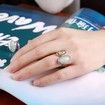 Sterling Silver Natural Amazonite Ring
