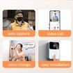 Ring Doorbell Wireless Night Vision Hd Video Wide Angle Lens Home Security Smart Video Doorbell with Chime WiFi (1Pack)