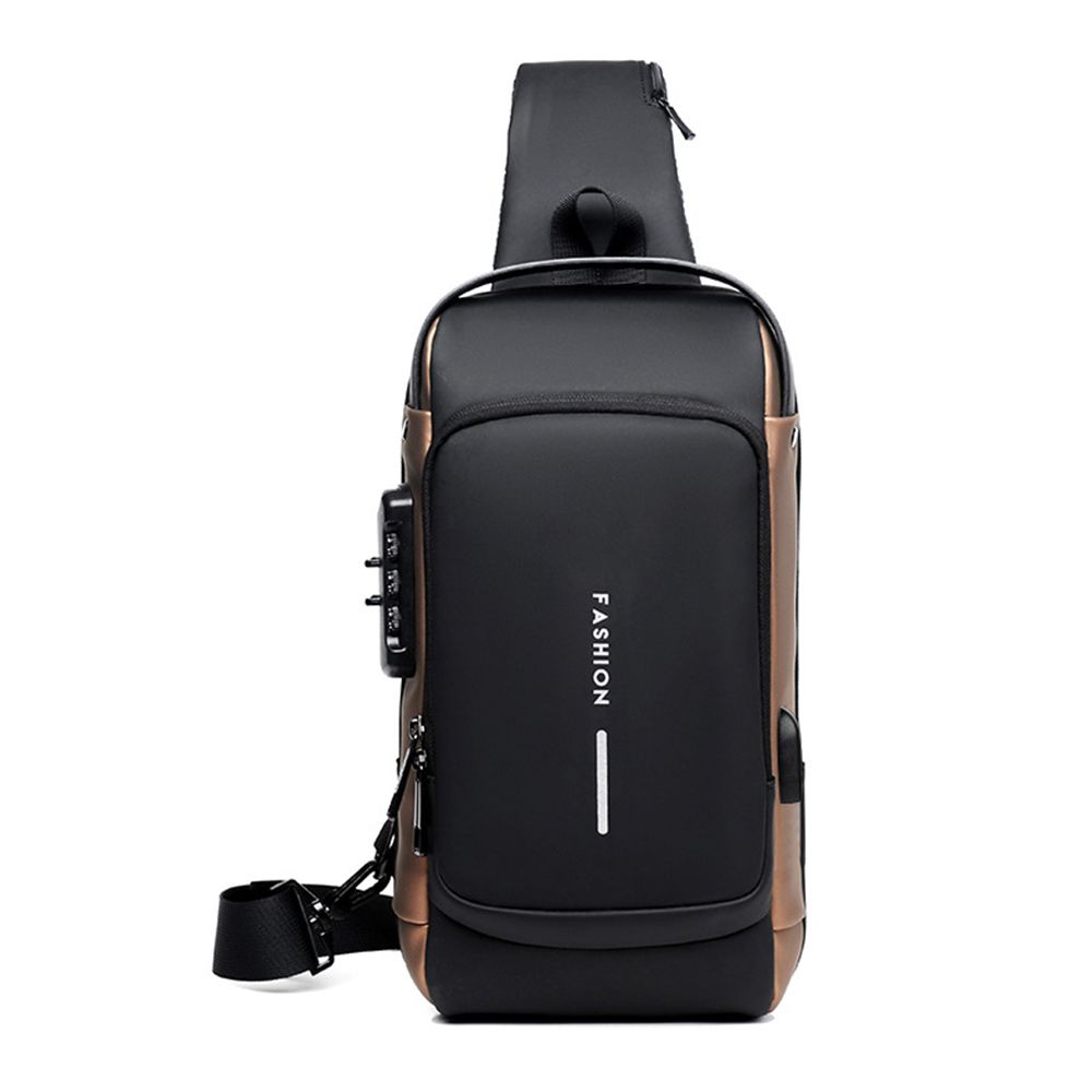 Cool Bike Bag Korean Version Men's Bag Casual Large Capacity Chest Bag Youth Fashion Shoulder Bag Tide Bag