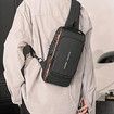 Cool Bike Bag Korean Version Men's Bag Casual Large Capacity Chest Bag Youth Fashion Shoulder Bag Tide Bag
