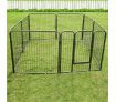 Dog Playpen Kennel Pet Enclosure Puppy Outdoor Fence Exercise Cage 8 Panels Medium