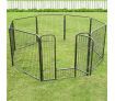 Dog Playpen Kennel Pet Enclosure Puppy Outdoor Fence Exercise Cage 8 Panels Medium