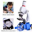 1200X Kids Home and School Biological Microscope Monocular Biology Microscopio Primary Student Scientific Experiment Tool