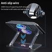 Laptop Stand with Cooling Fan 14-17.3 inches Desk Portable Adjustable Foldable Computer Aluminium Desk Notebook Holder TV bed PC Lapdesk Table Stand -Gray