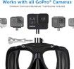 Dive Mask w/Mount for All GoPro Hero Cameras for Scuba Diving, Snorkeling, Freediving