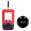 Wireless Fish Finder With Alarm 100M Portable Sonar LCD Fishing lure Echo Sounder Fishing Finder